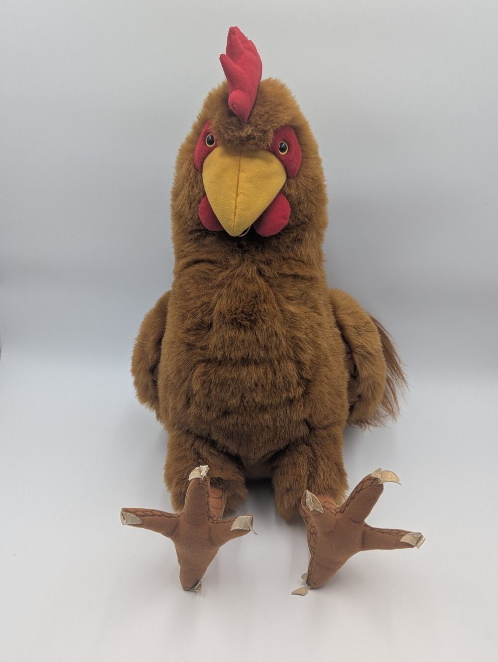 Vintage 2003 Sunny & Co Toys 24" Plush Rooster Hand Puppet